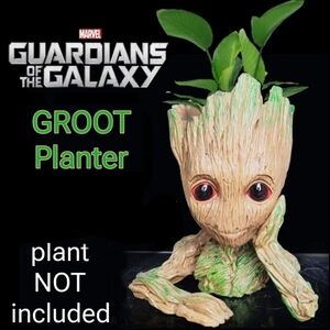 Groot guardians of the galaxy hard plastic planter